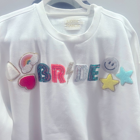 Judith March BRIDE IVORY PULLOVER - Picture 3 of 6